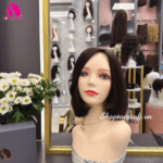 TÓC BỘ NGẮN SIÊU DA ĐẦU 1 NGÔI LÀM BẰNG TÓC THẬT