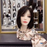 TÓC BỘ NGANG VAI DA ĐẦU CỐ ĐỊNH LÀM BẰNG TÓC THẬT