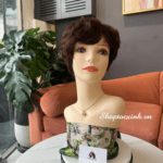 TÓC BỘ SIÊU DA ĐẦU TÉM NÂU NHẠT