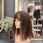 Tóc Giả Nguyên Đầu Uốn Xoăn