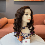 Tóc giả nguyên đầu uốn xoăn 40cm