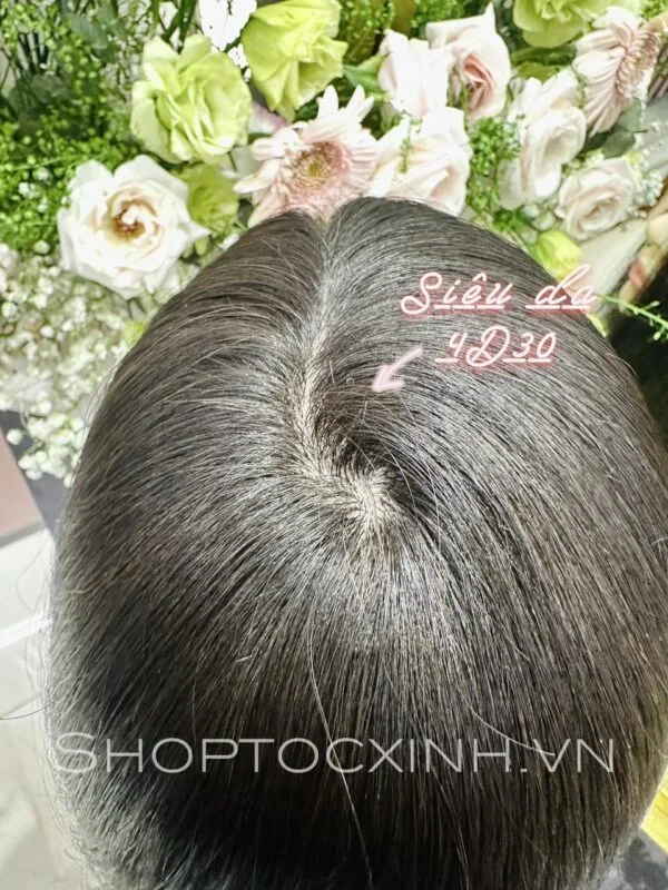 TOC MAI SIEU DA 30CM 3D TOC GIA LAM BANG TOC THAT 1