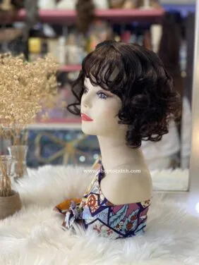 TÓC MÁI SIÊU DA CHE HÓI, CHE MỎNG 30CM UỐN XOĂN