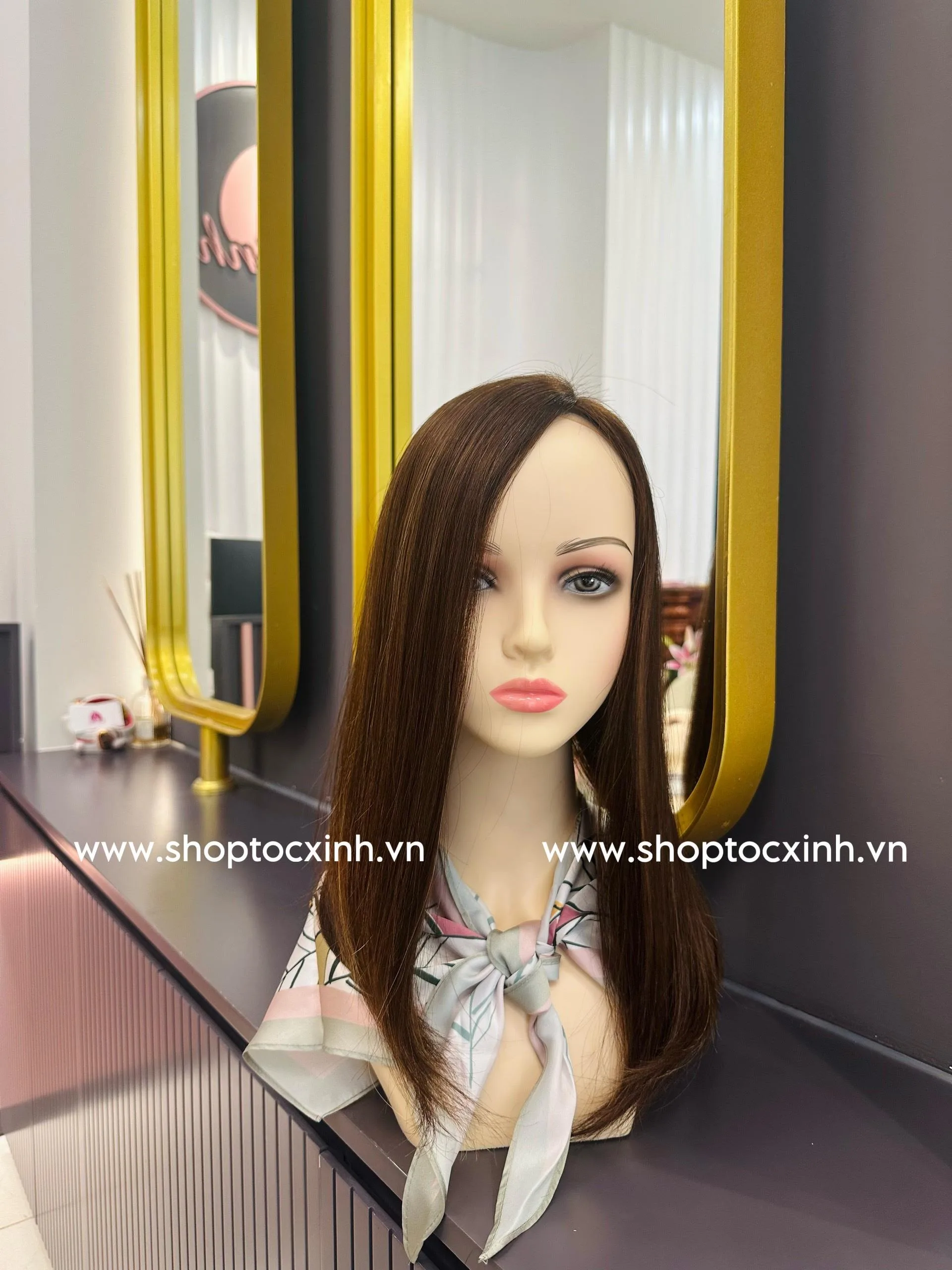 TÓC CHE BẠC, CHE HÓI 40CM