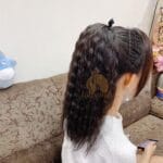 TÓC KẸP BẤM GỢN SÓNG LÀM BẰNG TÓC THẬT