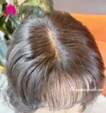 TÓC BỘ SIÊU DA LÀM BẰNG TÓC THẬT UỐN XOĂN - Ảnh 4