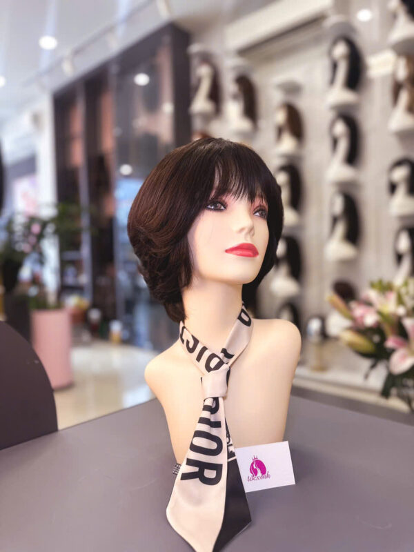 Top 5 kiểu Tóc ngắn nguyên đầu - tóc giả ngắn cho nữ bằng tóc thật phù hợp cho các mẹ Trung Niên Top 5 kiểu Tóc ngắn nguyên đầu - tóc giả ngắn cho nữ bằng tóc thật phù hợp cho các mẹ Trung Niên