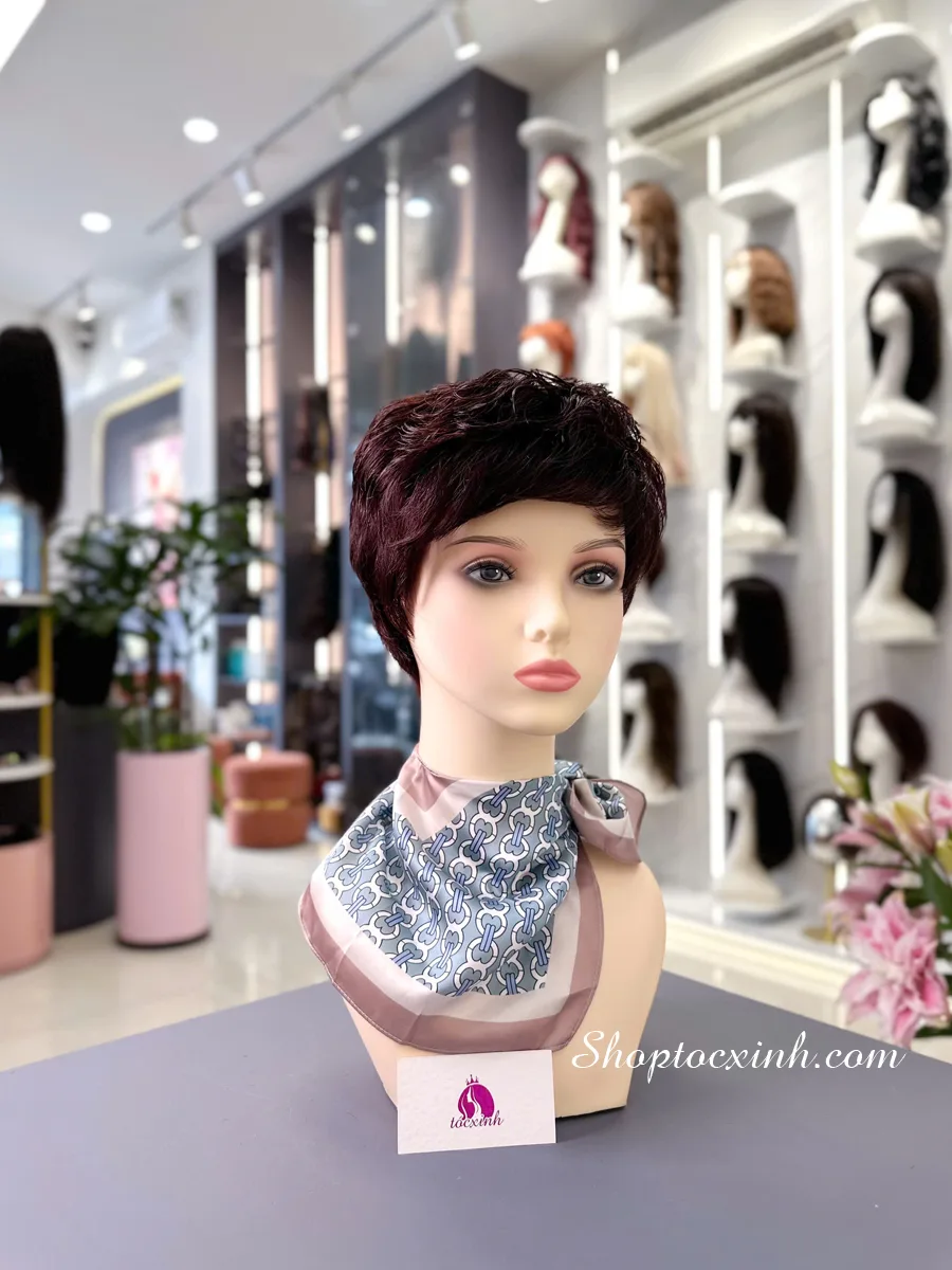 Tóc bộ tém trung niên