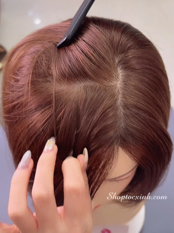 7 mẫu tóc giả nữ nguyên đầu ngắn trẻ trung, duyên dáng khiến bạn mê mẩn tiệm tóc giả sài gòn