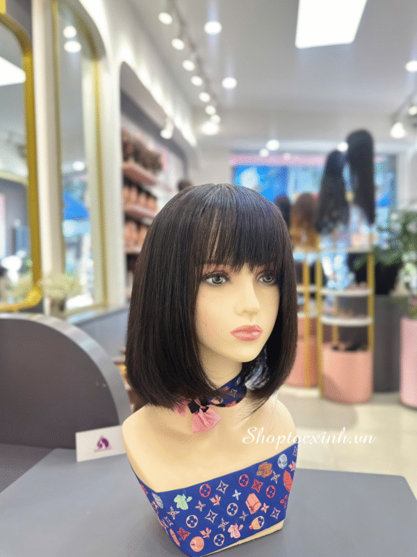 Top 10 mẫu tóc giả nữ nguyên đầu đẹp đến mê mẩn quên cả lối về năm 2025 8 Top 10 mẫu tóc giả nữ nguyên đầu đẹp đến mê mẩn quên cả lối về năm 2025