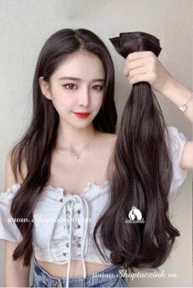 Tóc kẹp phím làm bằng tóc thật