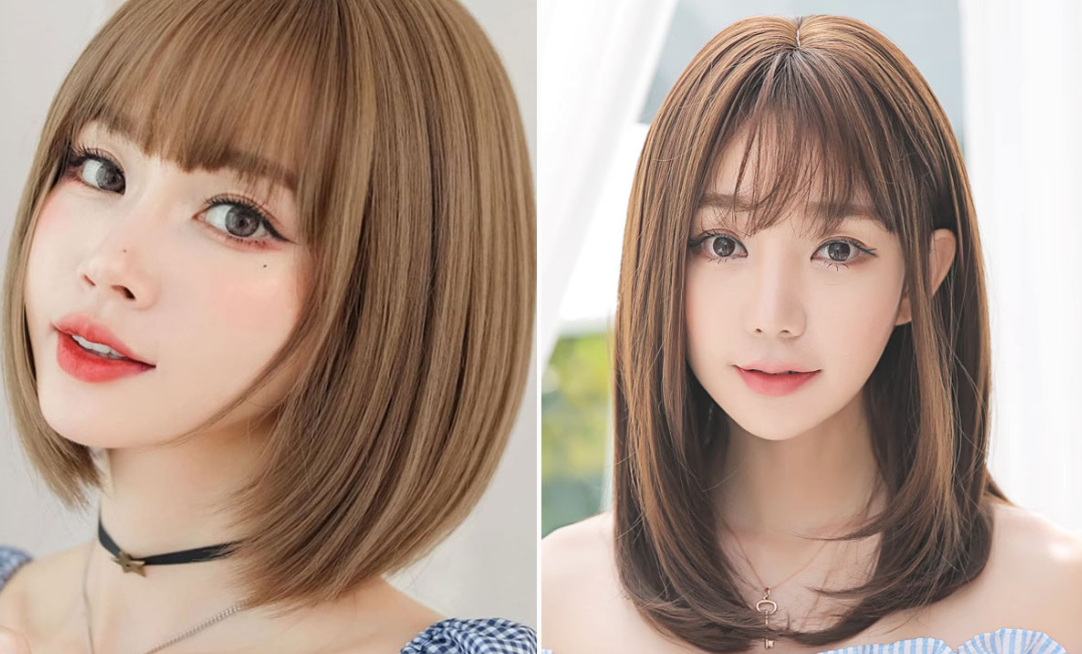 Top 5 kiểu Tóc ngắn nguyên đầu - tóc giả ngắn cho nữ bằng tóc thật phù hợp cho các mẹ Trung Niên Tóc ngắn trẻ trung