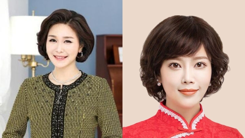 Bí quyết chọn mua tóc giả cho người già trung niên đẹp tự nhiên, thoải mái và an toàn toc gia trung nien cho nguoi gia