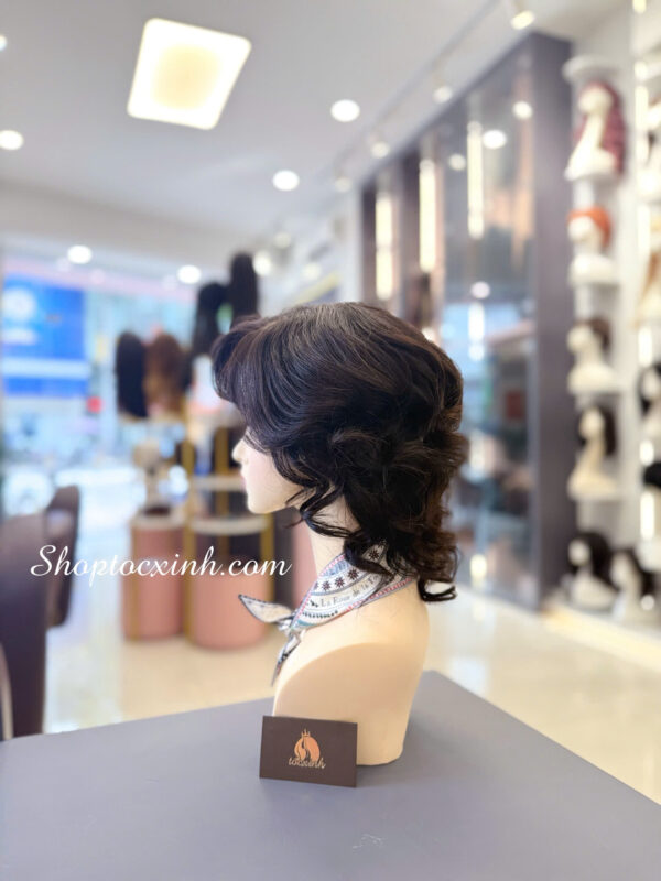 7 mẫu tóc giả nữ nguyên đầu ngắn trẻ trung, duyên dáng khiến bạn mê mẩn tiệm tóc giả sài gòn
