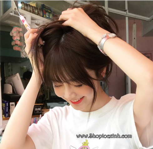 Top 6 lựa chọn tóc giả che hói, giá tốt nhất tại TP.HCM cho phụ nữ trung niên Tóc mái che hói