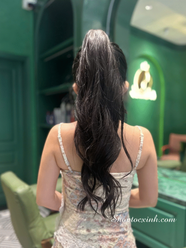 Tóc kẹp làm bằng tóc thật