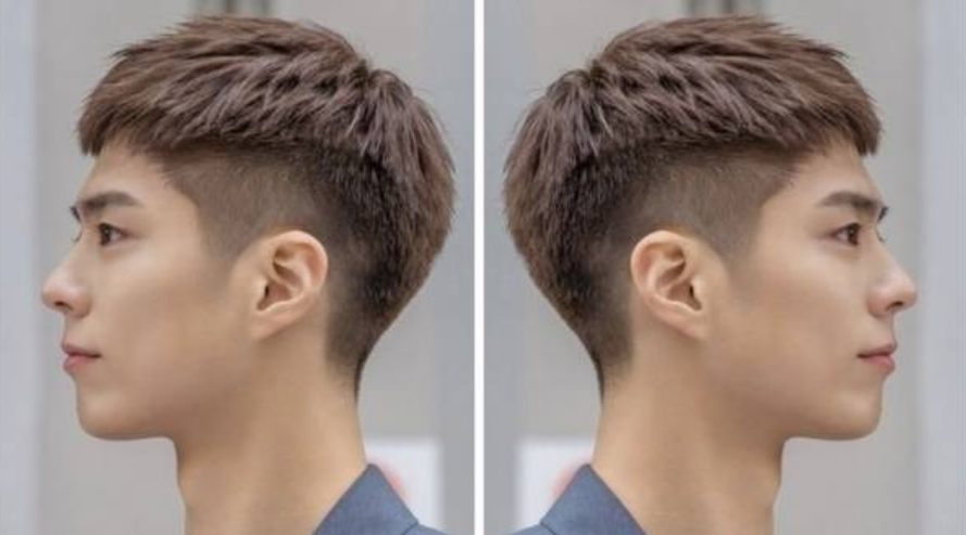 Kiểu tóc Crew Cut cho mặt dài
