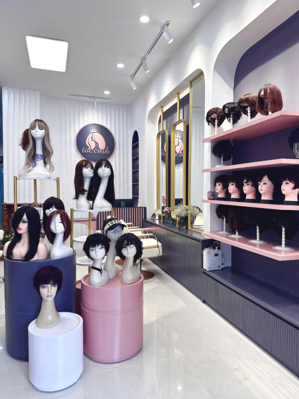 Tóc mái che đỉnh