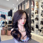 Tóc giả nguyên đầu làm bằng tóc thật