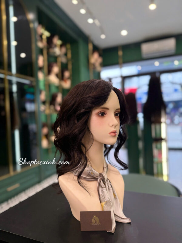 TÓC GIẢ NỮ NGUYÊN ĐẦU NGẮN LÀM BẰNG TÓC THẬT