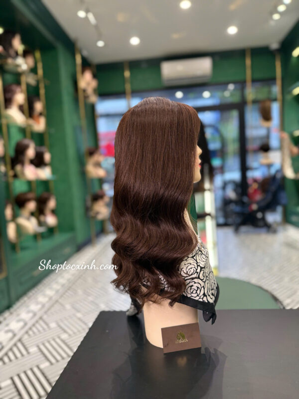 TÓC GIẢ NỮ NGUYÊN ĐẦU DÀI LÀM BẰNG TÓC THẬT