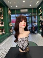 TÓC GIẢ NỮ NGUYÊN ĐẦU DÀI TÓC GIẢ LÀM BẰNG TÓC THẬT