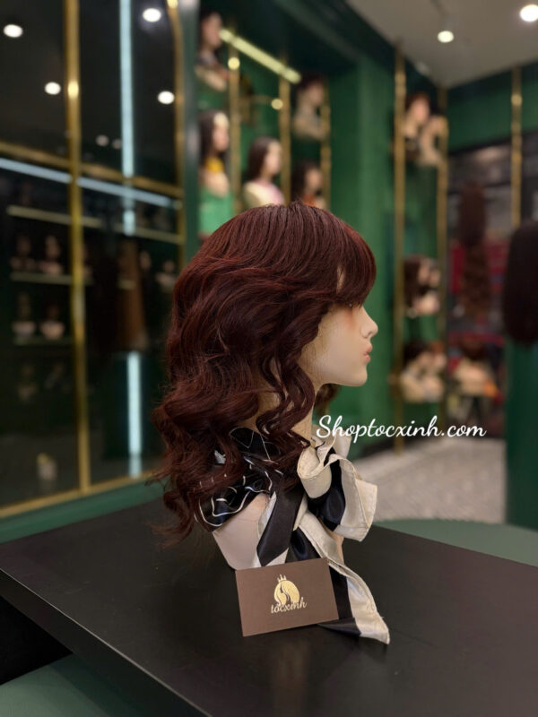 Tóc Layer xoăn tóc giả làm bằng tóc thật