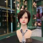 TÓC TÉM THẲNG NGUYÊN ĐẦU LÀM BẰNG TÓC THẬT