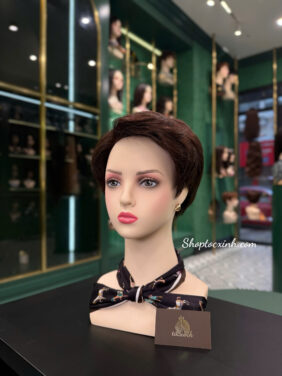 TÓC TÉM TOMBOY TRẺ TRUNG LÀM BẰNG TÓC THẬT