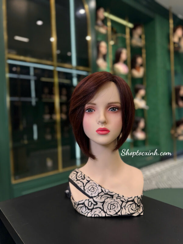 Top 10+ mẫu đầu tóc giả nữ siêu da đầu đẹp – quyến rũ – thịnh hành nhất hiện nay TÓC NGẮN GIẢ NGUYÊN ĐẦU NGANG VAI LÀM BẰNG TÓC THẬT
