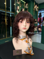 TÓC NGẮN XOĂN NGANG VAI KẾT HỢP NHUỘM LÀM BẰNG TÓC THẬT