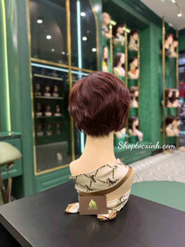 Top 10+ mẫu đầu tóc giả nữ siêu da đầu đẹp – quyến rũ – thịnh hành nhất hiện nay Tóc Ngắn Bob làm bằng tóc thật