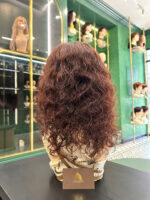 Tóc Giả Nguyên Đầu Uốn Xoăn