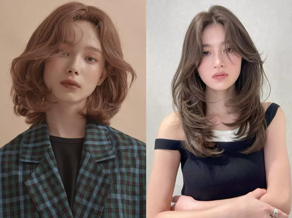 Tóc xoăn trung niên