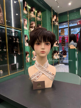 Tóc Tém Mái Phồng đỉnh nguyên đầu