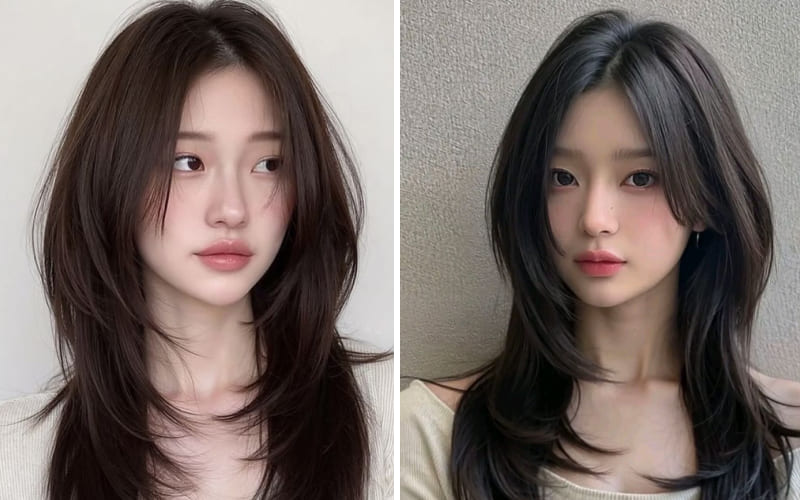 Mặt tròn nên để kiểu tóc nào? Top 6 kiểu tóc đẹp cho gương mặt tròn thon gọn hơn. Tóc lob dài cho mặt tròn