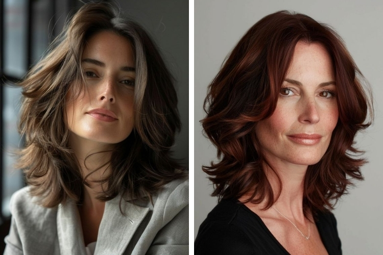 Tóc xoăn hippie có phù hợp với phụ nữ trung niên không? Top 5 kiểu tóc xoăn hippie phù hợp xu hướng 2026 toc bob xoan nhieu tang