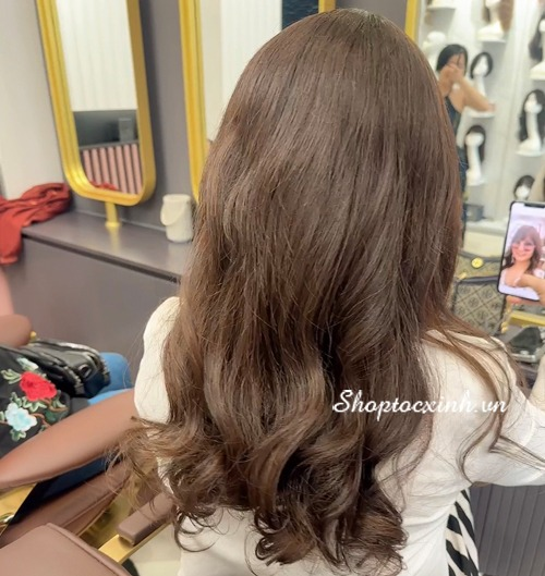 Cách gội tóc giả nguyên đầu