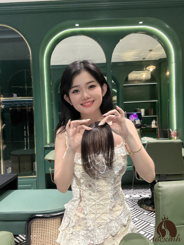 Cách gội tóc giả nguyên đầu