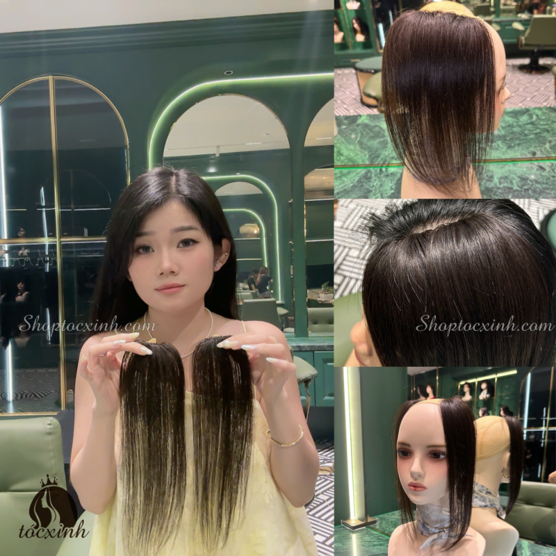 tóc giả có gội được không