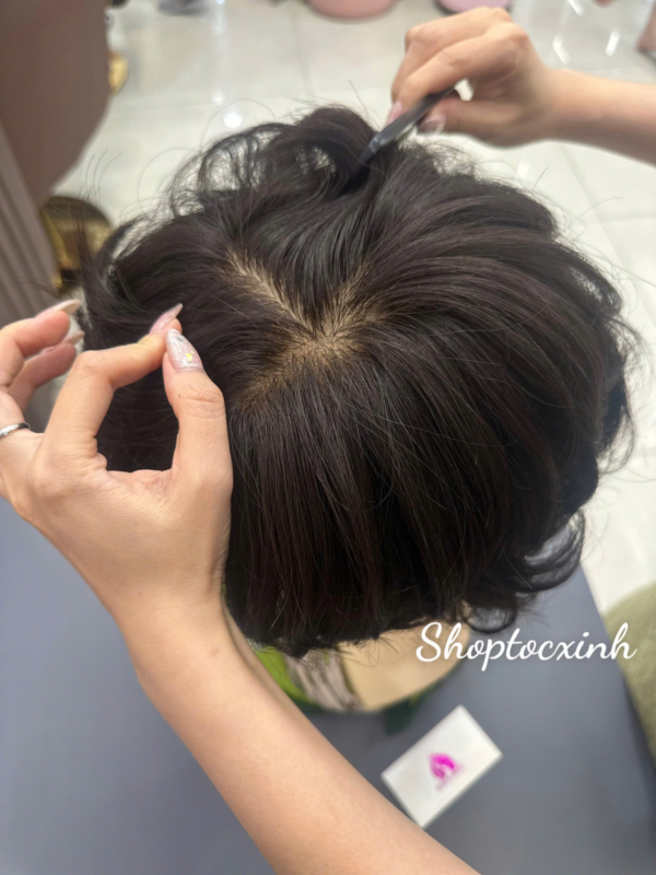 tóc giả có gội được không