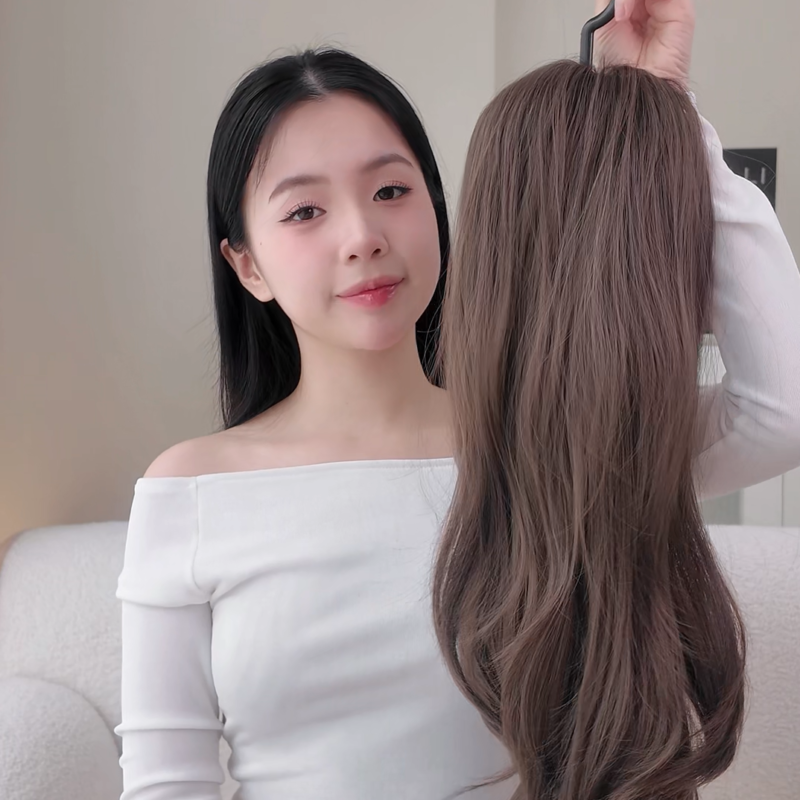 tóc giả có gội được không