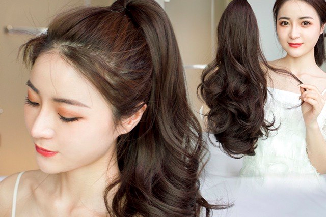 tóc giả bị xơ rối