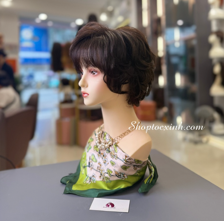 tóc giả bị xơ rối