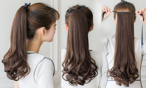 tóc giả bị xơ rối