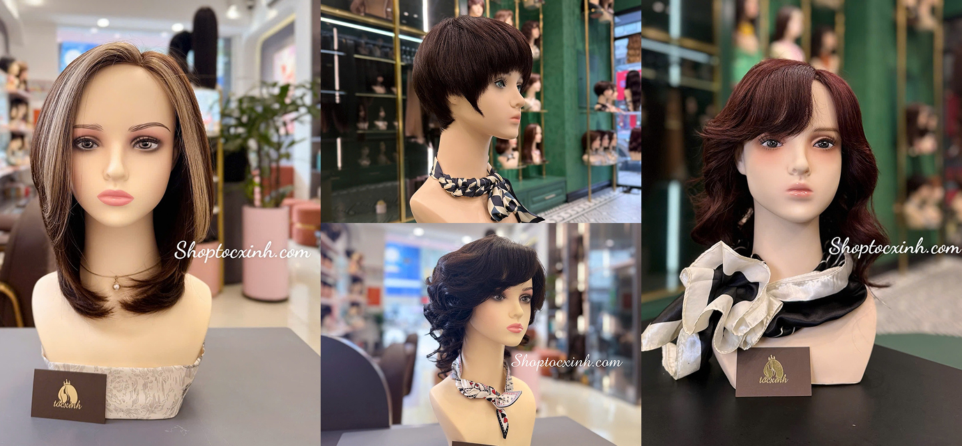 Cách gội tóc giả nguyên đầu